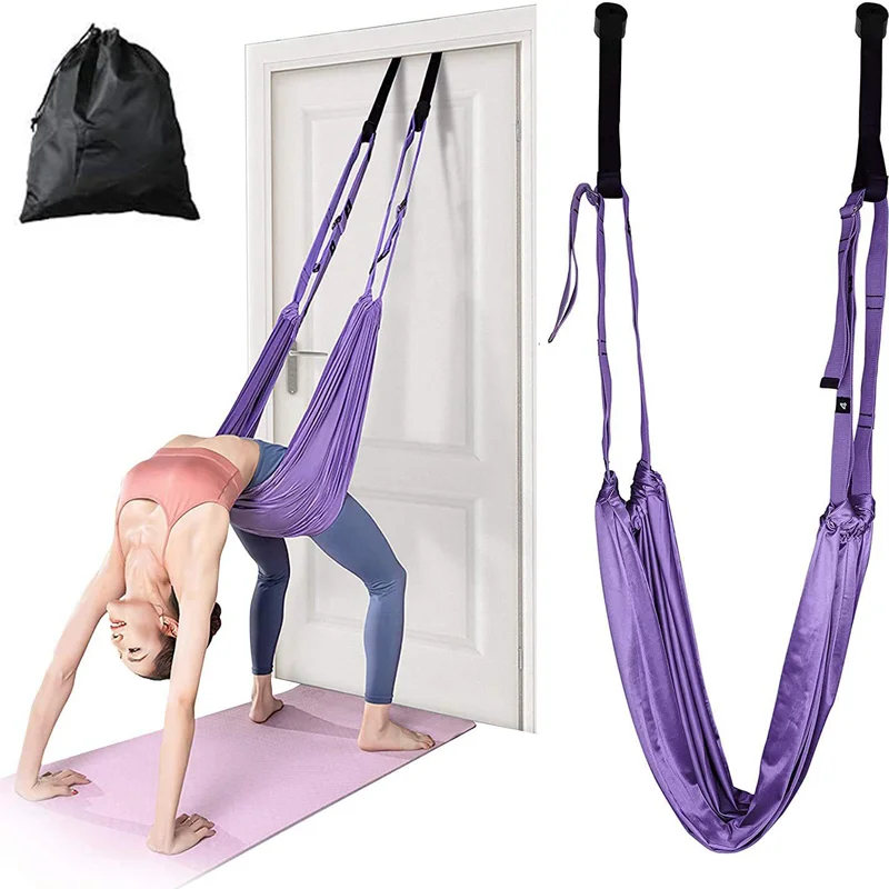 

Aerial Yoga Rope for Home, Back Bend Trainer, Hanging on the Door, Handstand Extension Strap, Yoga Belt Exercise