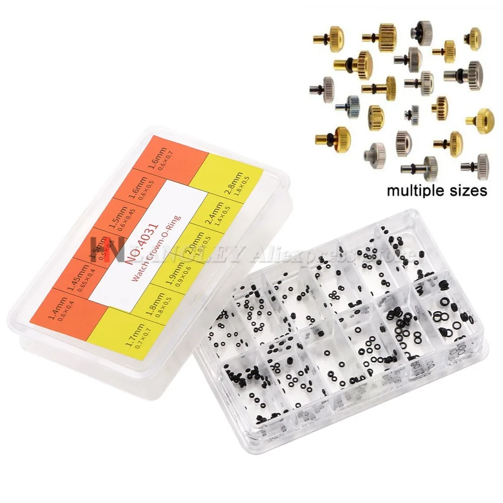 جديد صغير المطاط غسالة O-حلقة ساعة تاج مقاوم للماء...