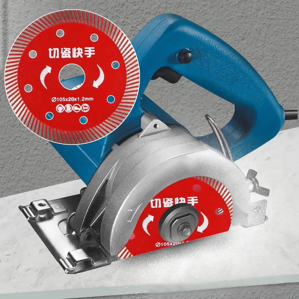 

Ultra-fine Corrugated Tile Cutting Discs Master 105mm For Stone Porcelain Tile Ceramic Dry Wet Cutting Saw Diamond Cutting
