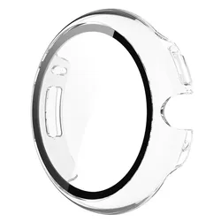Premium Tempered Glass & Protective Cover - Full Bumper Screen Protector for Pixel Watch3 45mm (2)