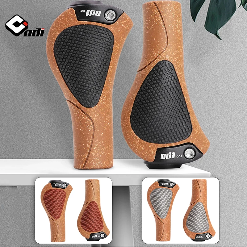 Cheap 2PCS Non-slip Mountain Bike Handlebar Grip Soft Rubber MTB Grips