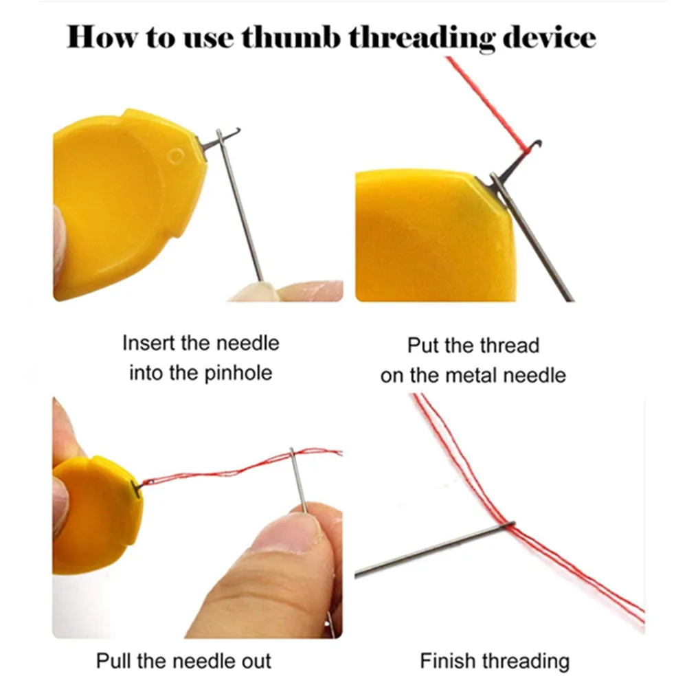 5/10Pcs Easy Needle Threader Needlework Accessory Stitch Inserter Tool Automatic Thread Sewing Tools Handmade Sewing Accessorie sewing needle threader