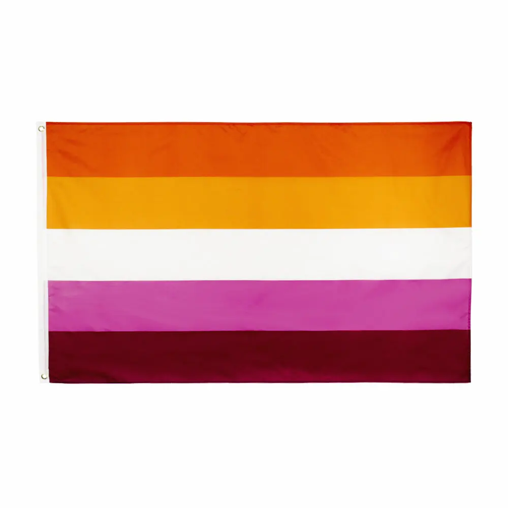 Bandiera dell'orgoglio arcobaleno e cazione peace love pride | Foto