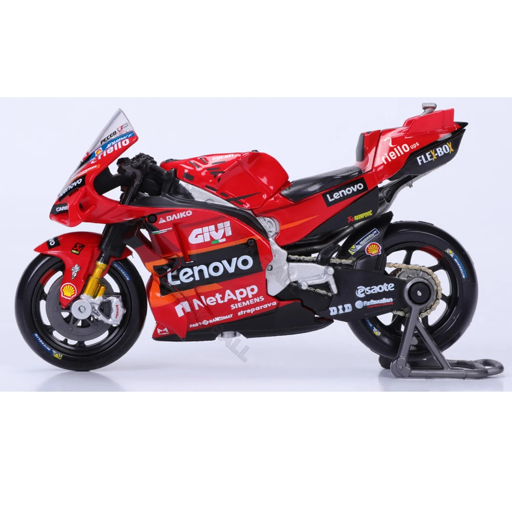 New Maisto 1:18 Moto Gp Gasgas Factory Racing Tech3 #37 Moto Ducati Lenovo Team 2023 MotoGP Champion #1 #23 Die Cast Toy Gift 3