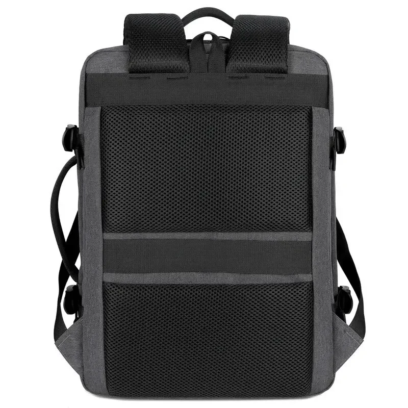 Classic Travel Backpack Men Business Backpack School Expandable USB Bag Large Capacity Laptop Waterproof Fashion Backpack 5