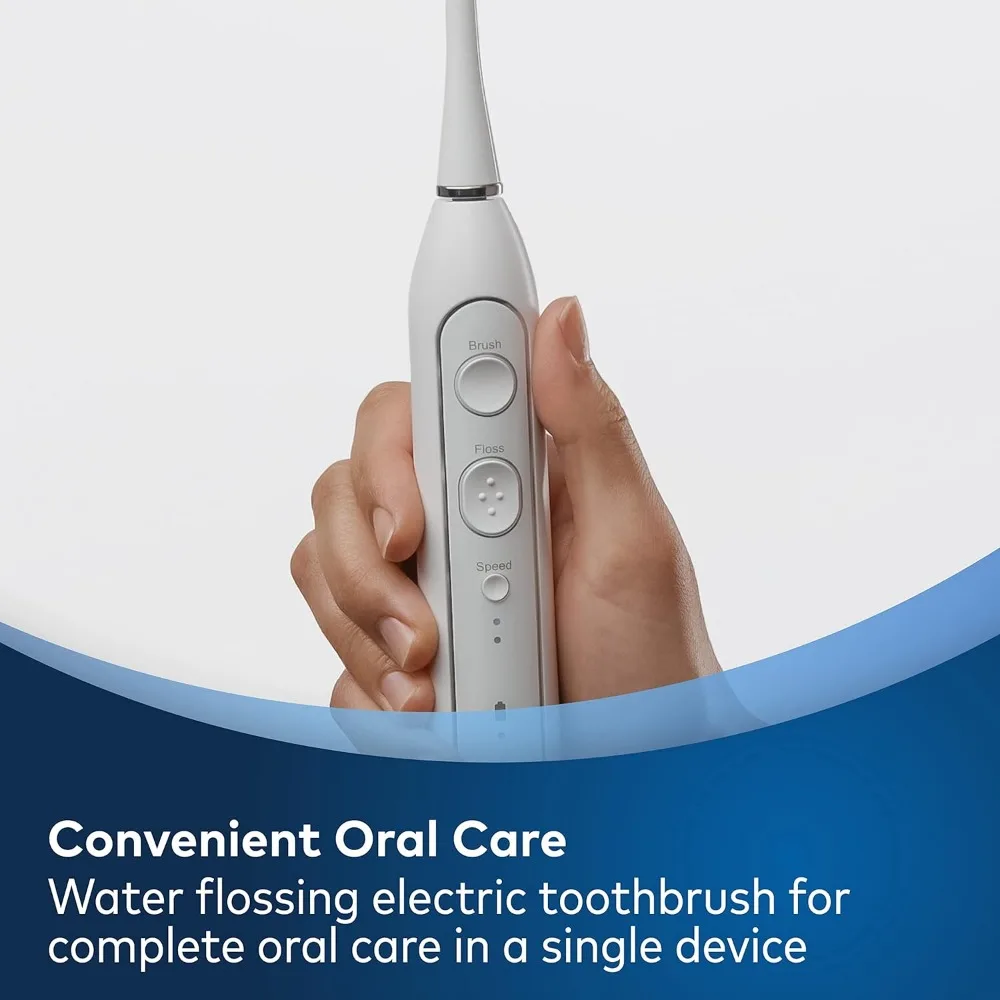 Sonic-Fusion 2.0 Professional Flossing Toothbrush Electric Toothbrush and Water Flosser Combo In One