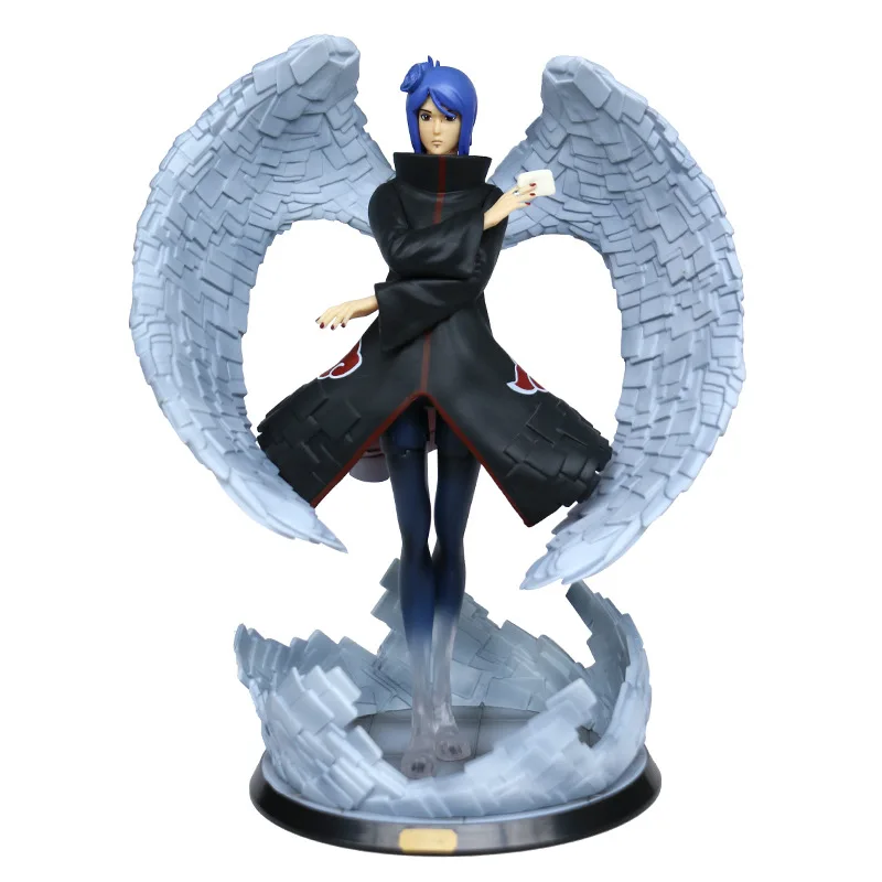thumbnail image 1 of Anime Akatsuki Konan Shikikami Nomai Battle Ver. GK PVC Action Figure Statue Collection Model Kids Toys Doll, 1 of 3