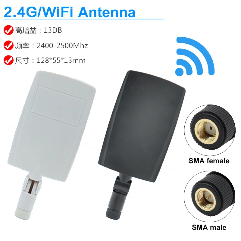 

1Pcs 2.4Ghz 5.8Ghz Antenna Directional WiFi Antenna 2.4G 5.8G 2400Mhz Waterproof SMA male female Strong Signal Wireless Router