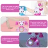 Toy Telephone Rotary Kids Play Children Plaything Pretend Landline Educational Fake Child Simulation Interactive Music Playhouse 6
