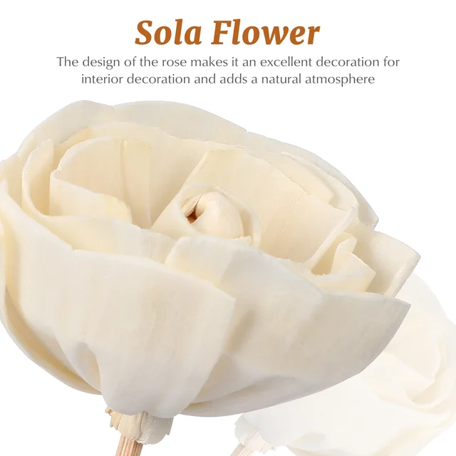 Tong Füves Virág Nád Diffúzor Aromaterápia Illóolaj -Újratöltés - Image 6