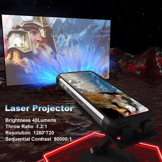 Unihertz-proyector 8849 Tank 2 resistente, 22GB de RAM, 256GB de
