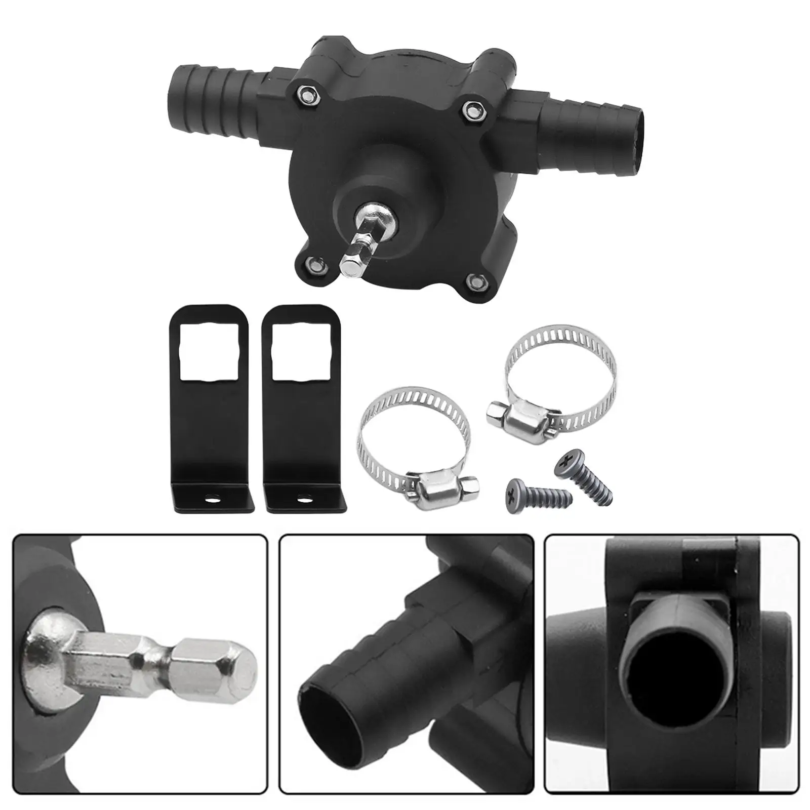 

Water Transfer Pump 3/4'' Household Electric Drill Pump for Oil Water