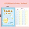 48 Pages Children Multiplication Practice Workbook Learning Mathematics Textbook Handwritten Arithmetic Exercise Books for Kid 5