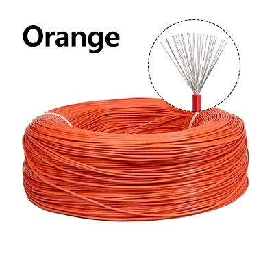 2/5m UL1007 Electronic Wires AWG 30 28 26 24 22 20 18 16 DIY LED Lamp Lighting Wire Line 300V PVC Insulated Tinned Copper Cable image 14