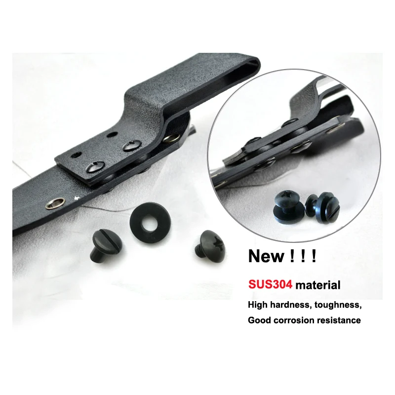Kydex Holster screw knife scabbard screw Holster hardware for Tek lok buckle DIY