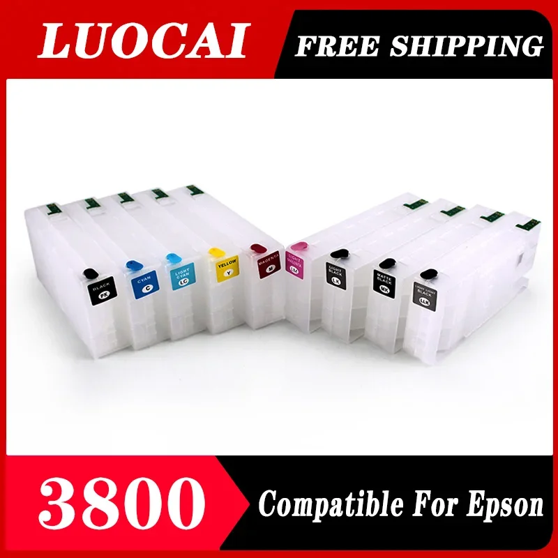 

160ML Refillable Ink Cartridge For Epson Stylus PRO 3800 3880 Surecolor P800 P 800 Inkjet Printers