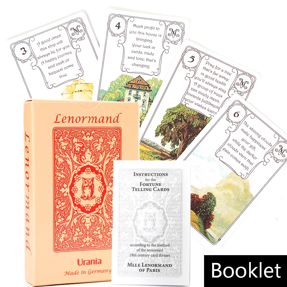 Agm Tarot Urania | Lenormand Urania | Red Tarot Card | Agm Tarot Card |  Telling Cards - Tarot - Aliexpress