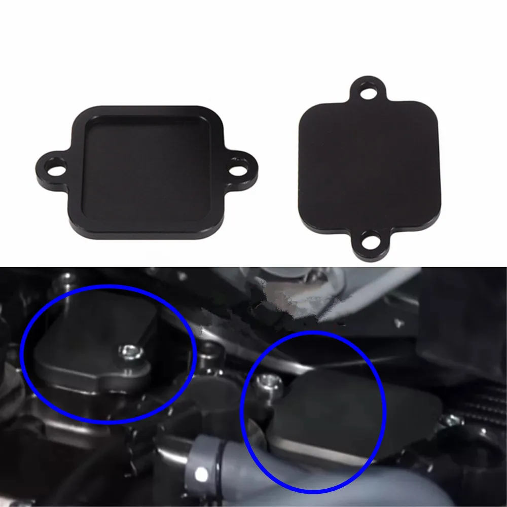 Moto Smog Block Off Piastre Accessori Coppia Ais Eliminator Kit Per Yamah Yzf R6 2016 2017 2018 2019