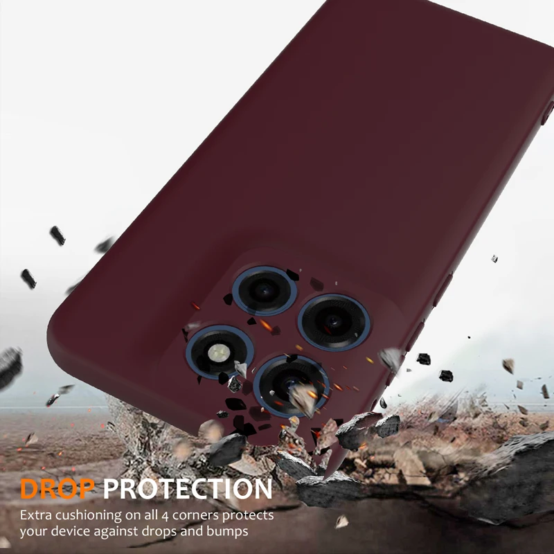 Premium Liquid Silicone Magnetic Protective Phone Cover - Stylish and Durable Case