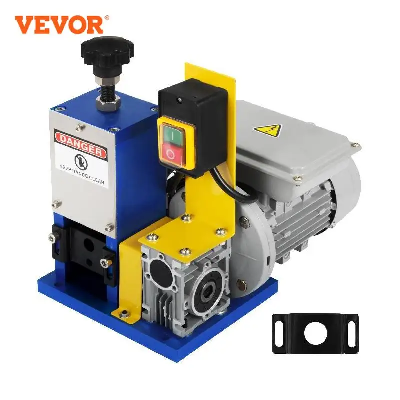 VEVOR Electric Wire Stripping Machine Portable Wire Stripper Cable Stripper 1.5-25mm 180W 220V 110V for Scrap Copper Recycling ventil s elektroprivodom coraplax d 25mm 220v