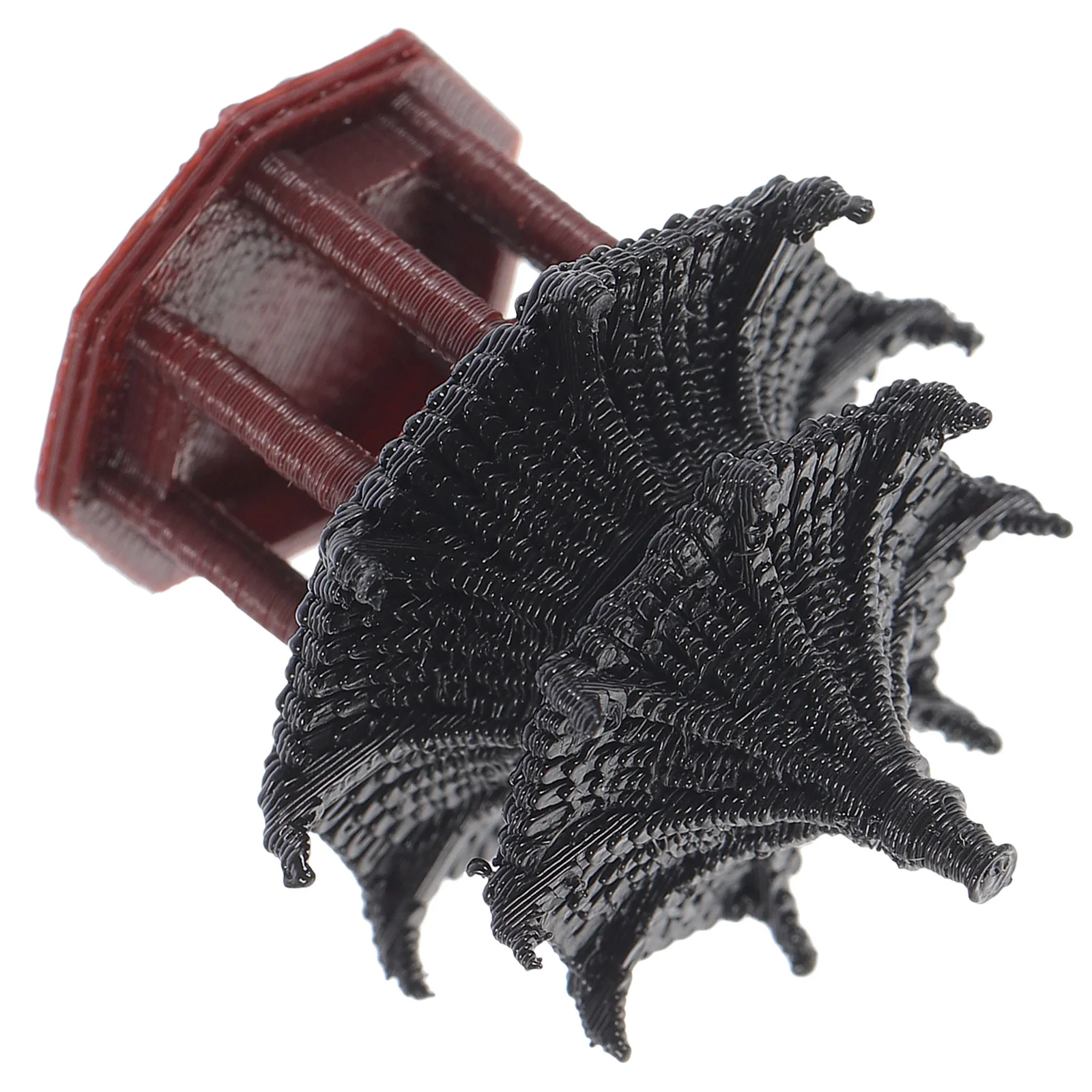 

Aquarium Resin Ancient Temple Terrarium Mini Pagoda Statue Hexagon Pavilion Figurine Fairy Gardens Tower Zen Garden Decoration