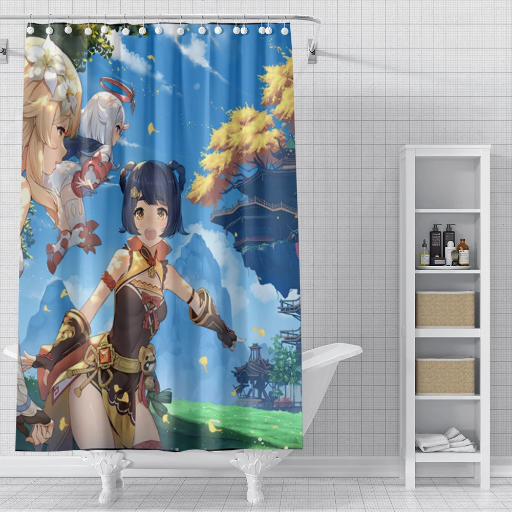 home shower curtains for bathroom Landscape animals waterproof fabric bathroom Curtains modern shower curtain 180x200 240x200 2