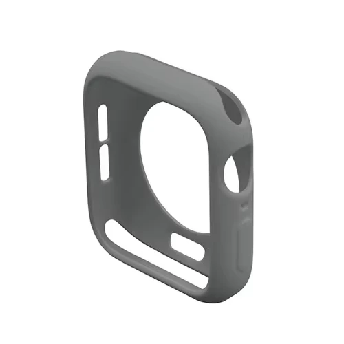 Soft Silicone Protective Case for Apple Watch - Flexible Bumper Shell Cover