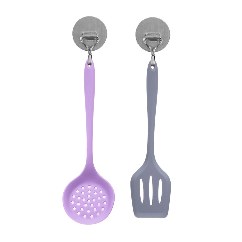 Dropship 4pcs/5pcs/7pcs Food Grade Silicone Spatula Non-stick Pan Special  Cooking Shovel; Kitchen Utensils Set; Household Soup Spoon Leak Spoon;  Kitchen Tools to Sell Online at a Lower Price