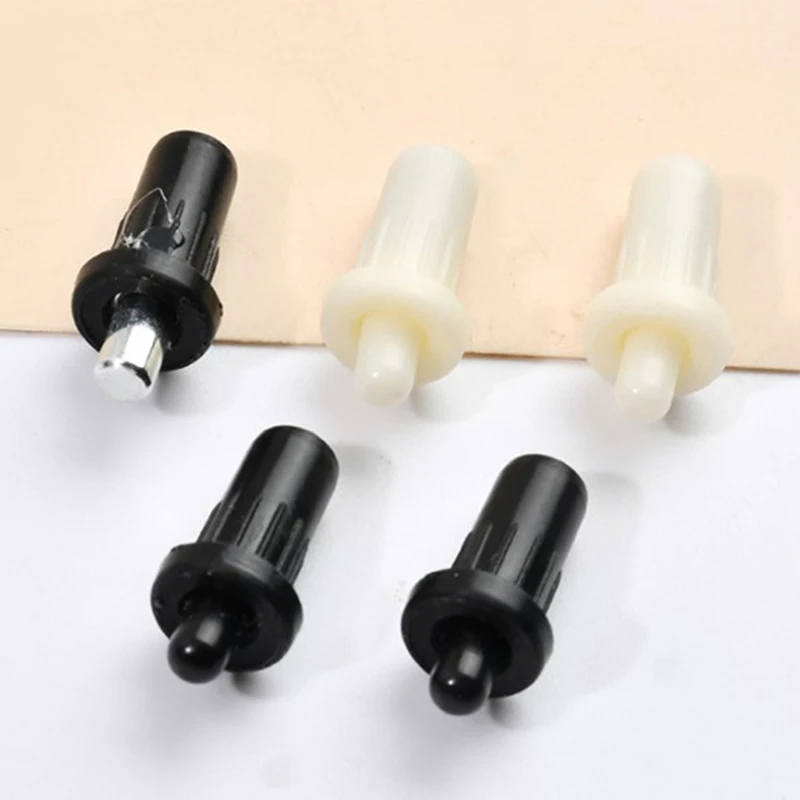 10PCS Concealed er Spring Cabinet Door Spring Pin Upper Lower Central Axis Shaft Connector Furniture Hardware Accessories