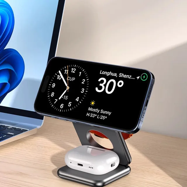 한 번에 모든 애플 기기를 정리하고 충전하세요