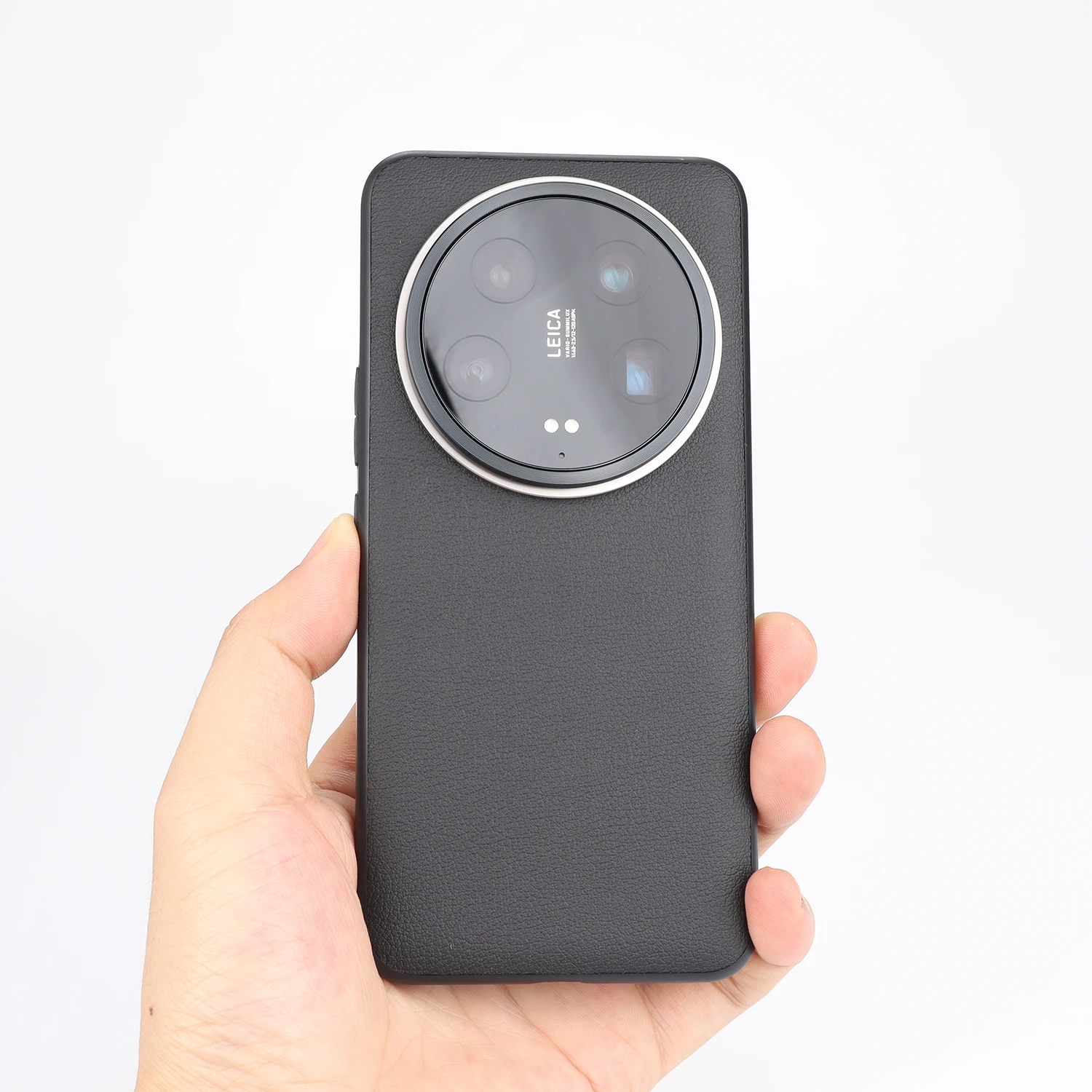 Leather Magnetic Shockproof Phone Case with TPU Edge