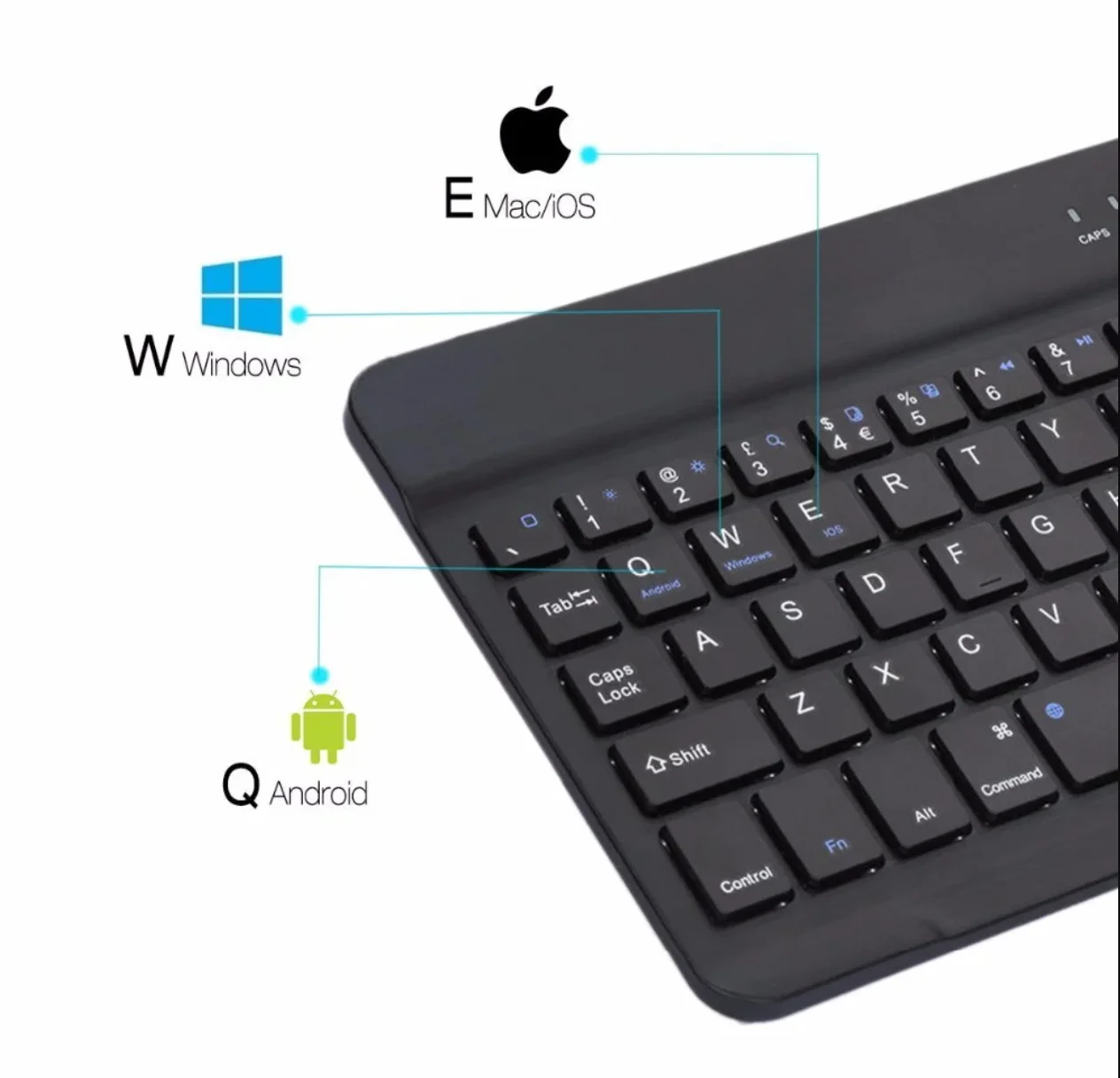 10 Inch Bluetooth Wireless Keyboard For Samsung Xiaomi Apple Mobile Phone Tablet Keyboard and Mouse Android IOS Windows