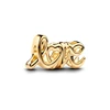 Gold Sparkling Hearts Clip Flowers Family Tree Star Love You Charm Beads Fit Original 925 Silver Bracelet DIY Women Jewelry Gift 2