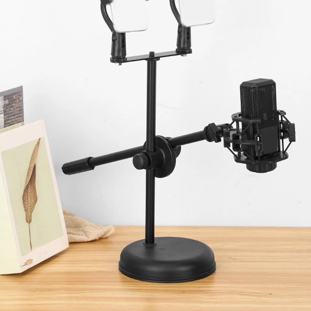Adjustable Support Adapter Tripod Clips Wireless Camera Crossbar Tripod Abs Stand microphone stand microphone mount clamp microphone shock mount microphone adapter microphone clip holder camera monopod tripod pole