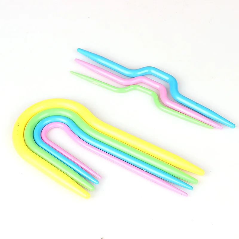 

Knitting Needles DIY Crochet Knitting Tool Kit Twist Stitch Straight Stitch U Stitch Zigzag Tool Weaving Dropshipping Sales