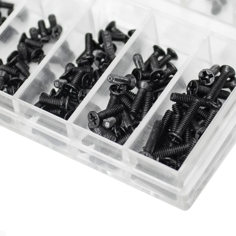 500 Stücke 18 Größe Mini Schraubenmuttern DIY Kit Laptop Computer Montieren Reparatur Schrauben Befestigungselement Set Für Die Reparatur Gläser Handy – Detail 5
