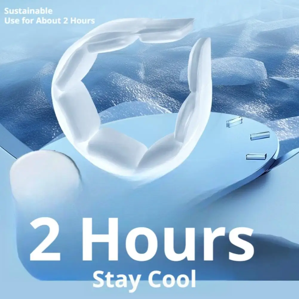 Impacco Gel Freddo Riutilizzabile per il Collo, Rinfrescante sotto i 28 Gradi ℃ Collana rinfrescante indossabile per sport estivi all'aperto - Image 3