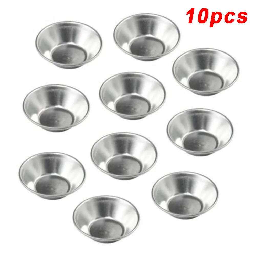 

10pc Egg Tart Mold Aluminium Cupcake Baking Tool Nonstick Cake Egg Baking Pastry Mold Tin Baking Pan Kitchen Tool