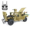 HG RC 4*4 U.S. Military Vehicle 1/10 P408 Racing Car Servo ESC Motor 16CH Radio Gift Toys 5