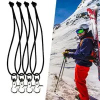Snowboard Leash For Bindings Covert Snowboard Leash Multifunction Ski Supplies Ski Ring Bicycle Connecting Rope For Camping 1