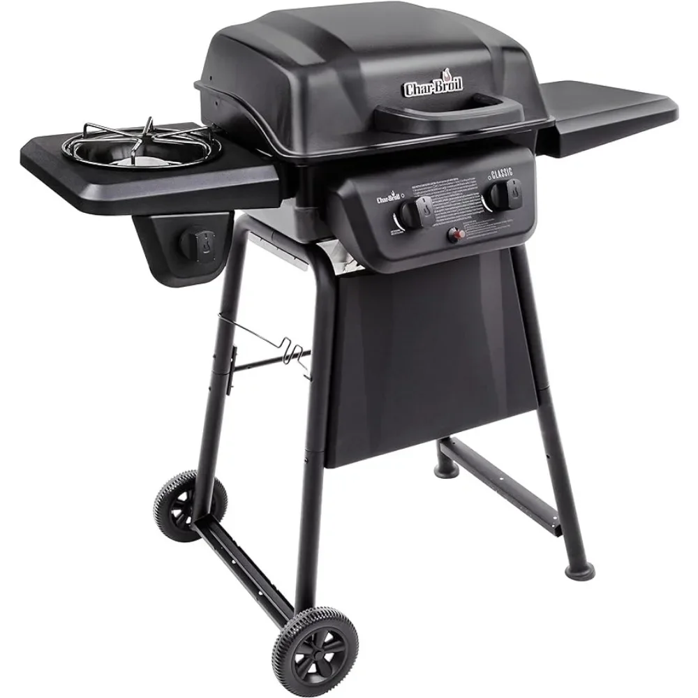 

Char-Broil Classic 280 2-Burner Liquid Propane Gas Grill with Side Burner, Bbq Grill Outdoor