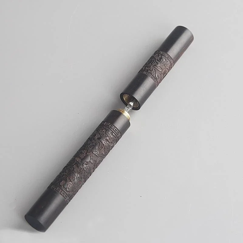 Creative Pure Stainless Steel Tea Knife Office Tea Ceremony Accessories Pattern Vintage Big Needles Cutter Puer Pry Tools
