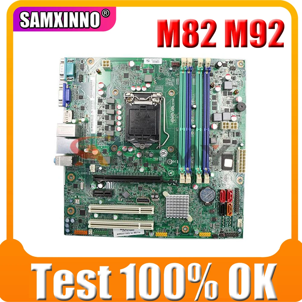 Для Lenovo M82 M92P M92 M6300T M6400T M8400T материнская плата Q75 DDR3 LGA1155 03T8227 IS7XM REV: 1 0 100%