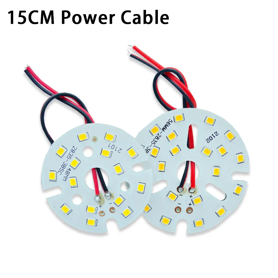고출력 LED 칩 SMD2835 원형 광원 교체 전구 - 조명 프로젝트용 3W 5W 7W 9W 12W 18W 24W 36W