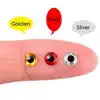 500/1000PCS Fishing Lure Eye 3D Lifelike Realistic Artificial Holographic Fake Eyes 3/4/5/6/7/8/9/10/11/12mm for Fly Tying Lures 5