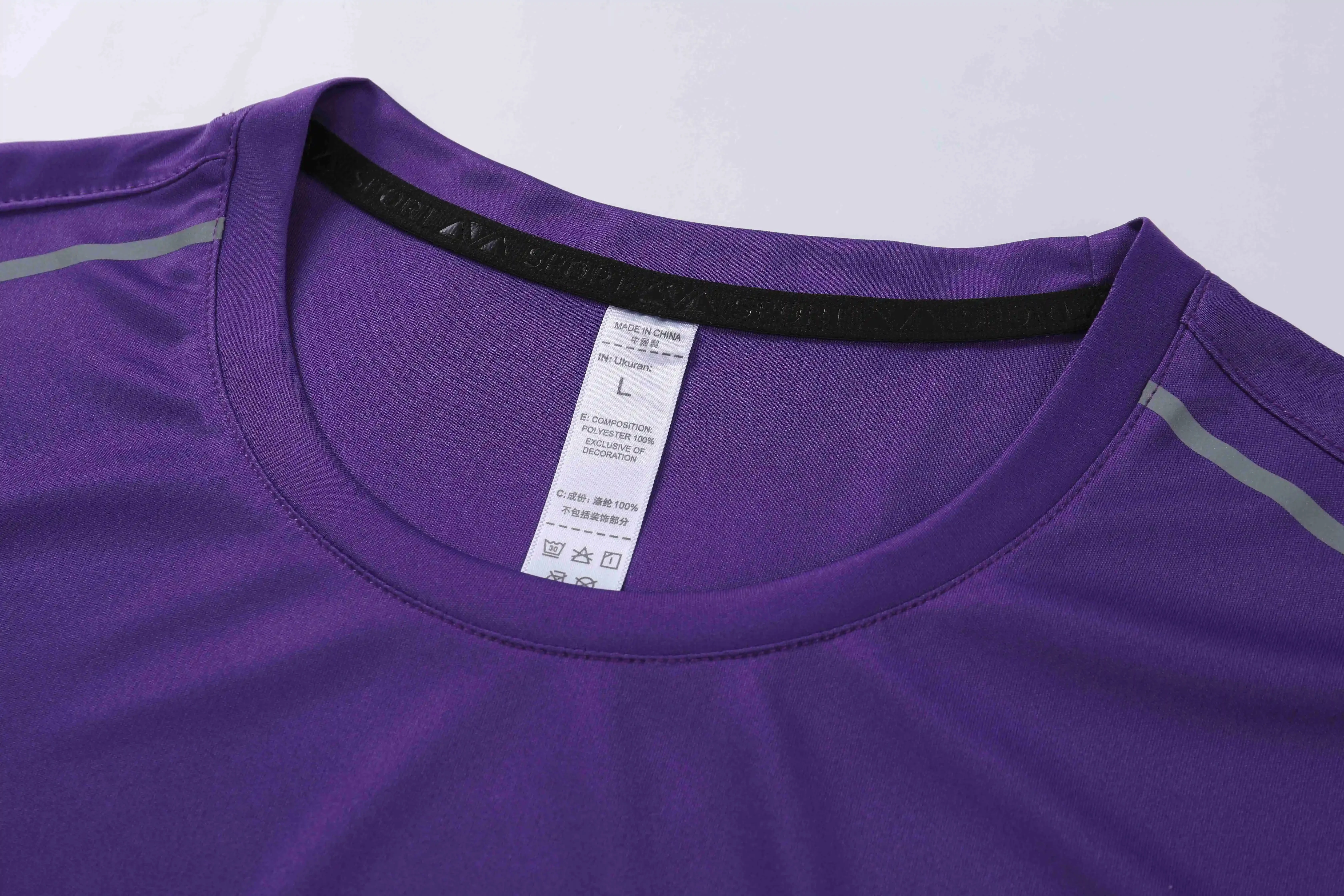 Men Women Quick Dry Short Sleeve Sport T Shirt Gym Jerseys Fitness Shirt Trainer Running T-Shirt Teenager Breathable Sportswears