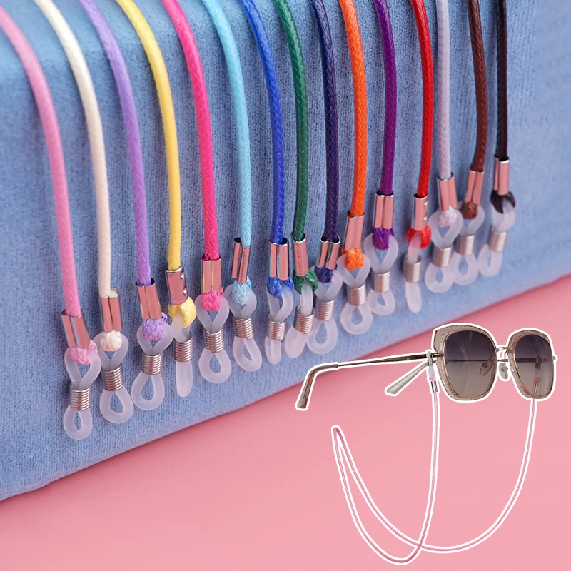 

Sunglasses Lanyard Glasses Strap Retainer Hanging Rope Eyeglass Wax line Mask Glasses Chain Cord Holder Women Decoration