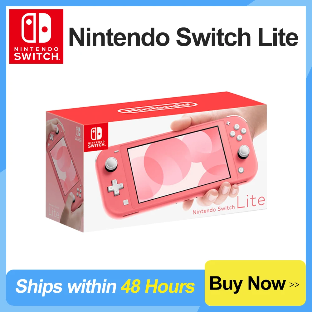 Nintendo Switch Lite Coral Multi Color Options Console Di Gioco Portatile Touch Screen Lcd Da 5.5 Pollici Leggero E Portatile