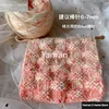 50g Chunky Yarn Long Dyed Peach Color Gradient Bean Thread Handmade Stick Needle Scarf Hat Soft Winter Decor Knitting Thread 3