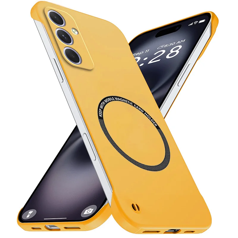 Magnetic Slim Frameless Matte Anti-Scratch Shockproof Phone Case